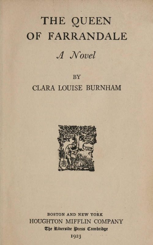 The Queen of Farrandale: A Novel cover