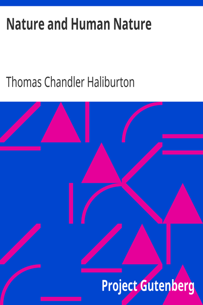 Nature and Human Nature cover