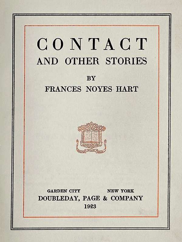 Contact, and Other Stories cover