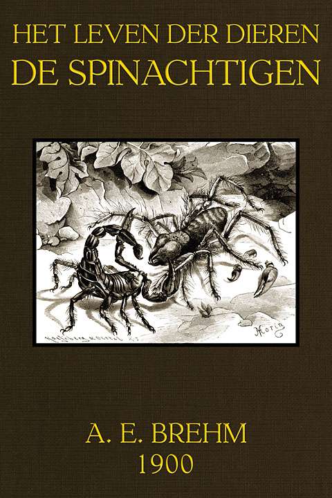 Het Leven der Dieren, Deel 3, Hoofdstuk 5: De Spinachtigen cover