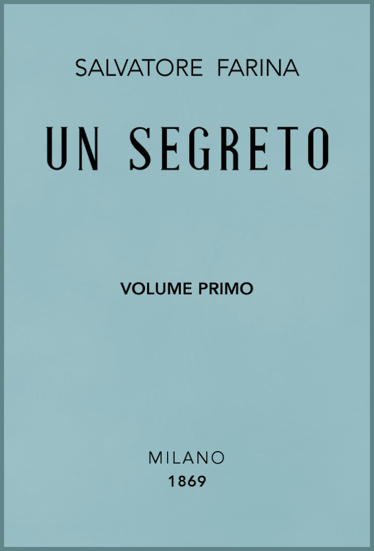 Un segreto, vol. 1 cover