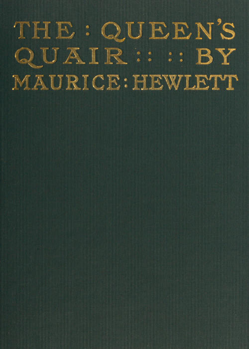 The Queen's Quair; or, The Six Years' Tragedy cover