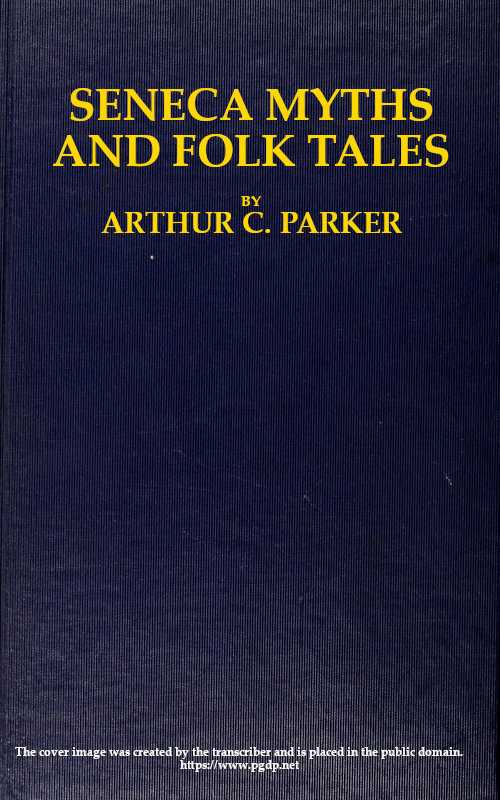 Seneca myths and folk tales cover