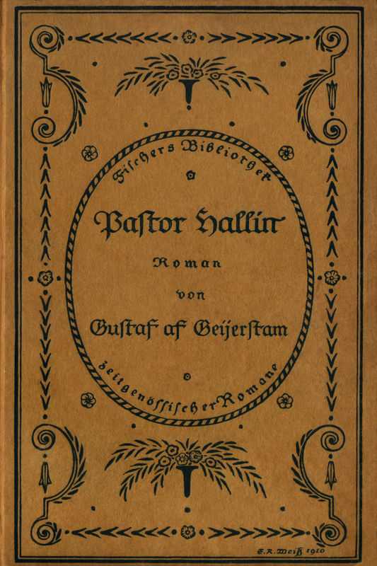 Pastor Hallin cover