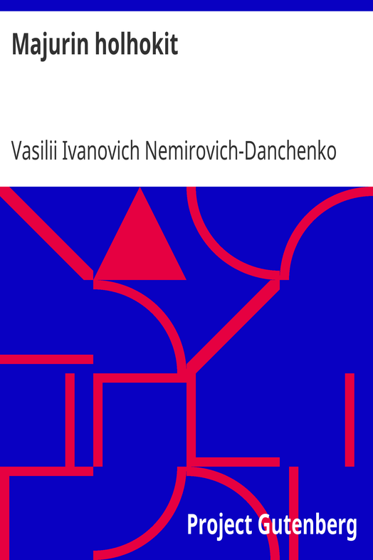 Majurin holhokit cover