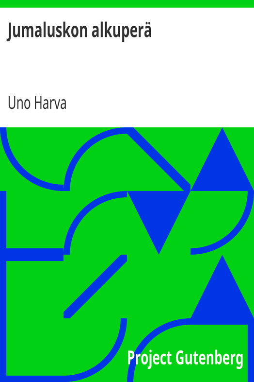 Jumaluskon alkuperä cover
