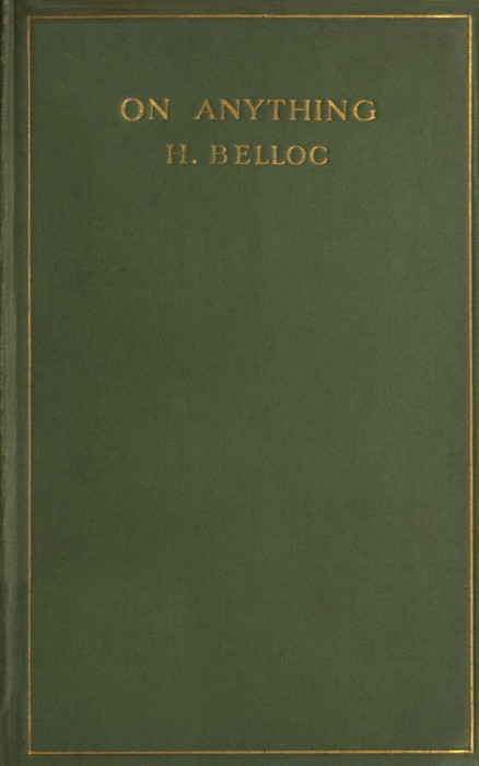 On Anything cover