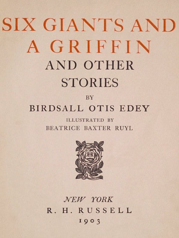 Six giants and a griffin, and other stories cover