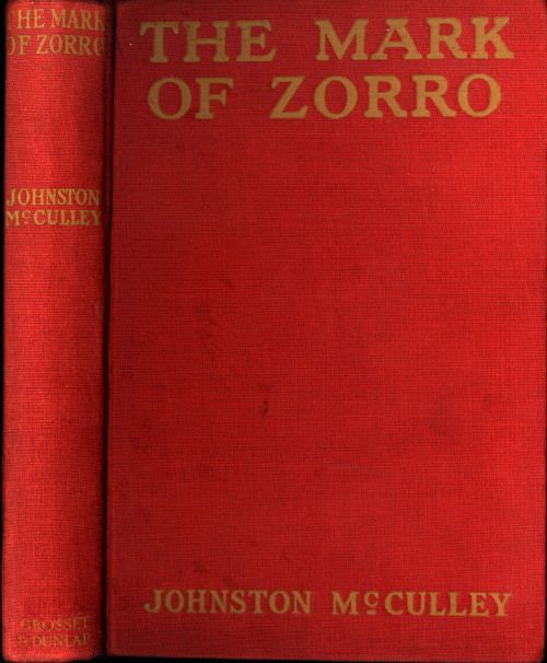 The mark of Zorro cover