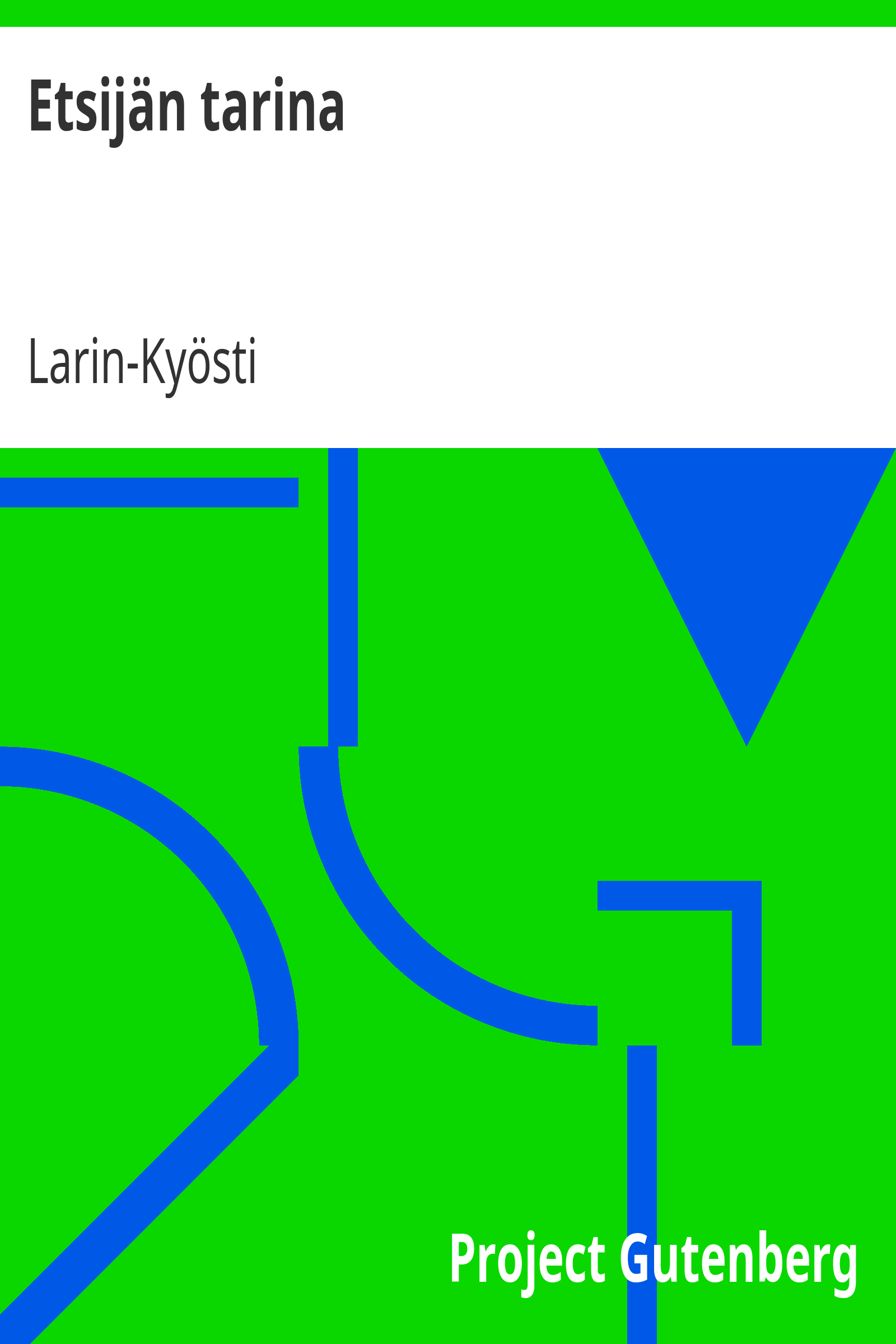 Etsijän tarina cover
