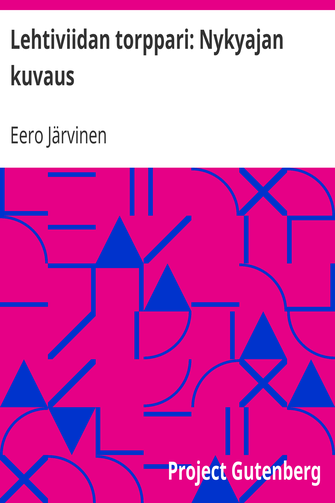 Lehtiviidan torppari: Nykyajan kuvaus cover