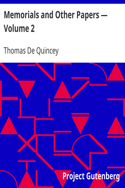 Memorials and Other Papers — Volume 2 cover