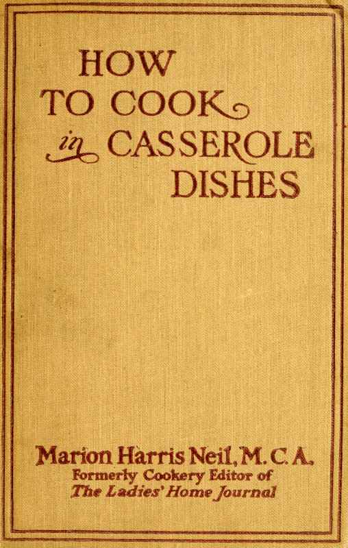How to Cook in Casserole Dishes cover