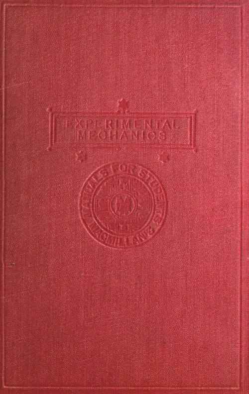 Experimental Mechanics / A Course of Lectures Delivered at the Royal College of Science for Ireland cover