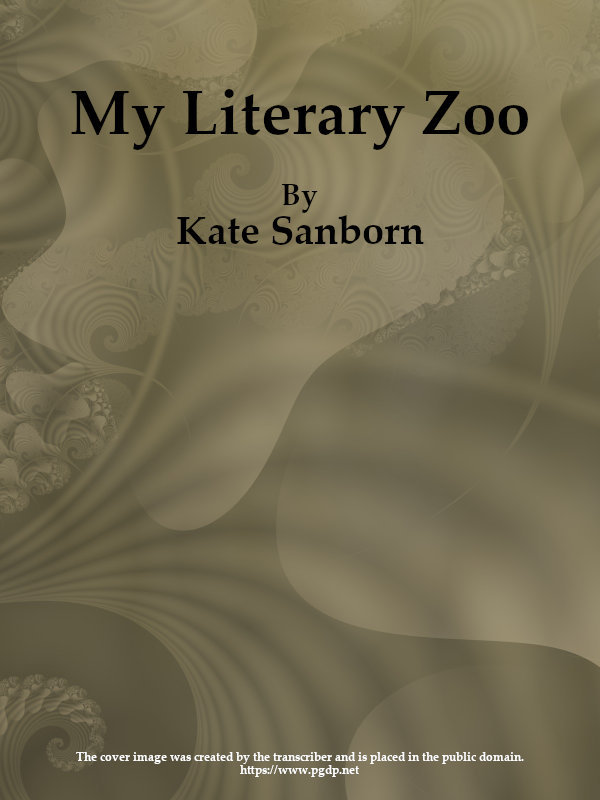 My Literary Zoo cover