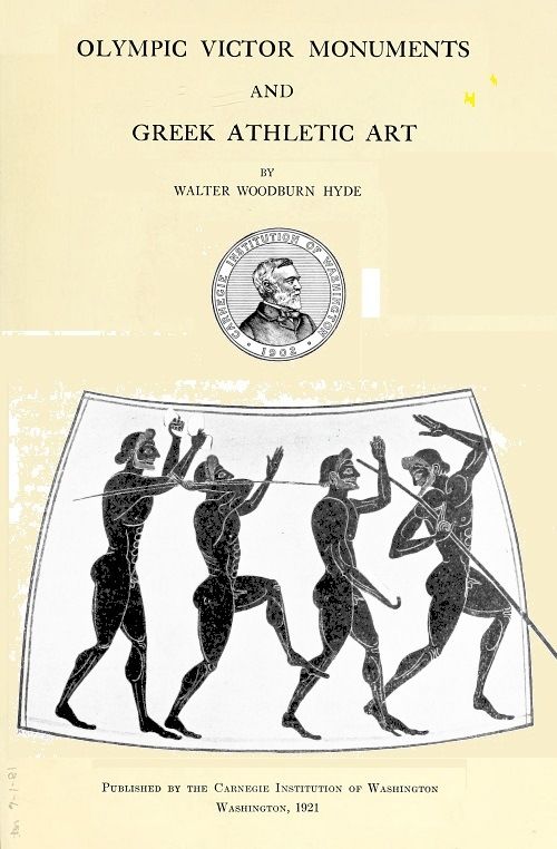 Olympic Victor Monuments and Greek Athletic Art cover