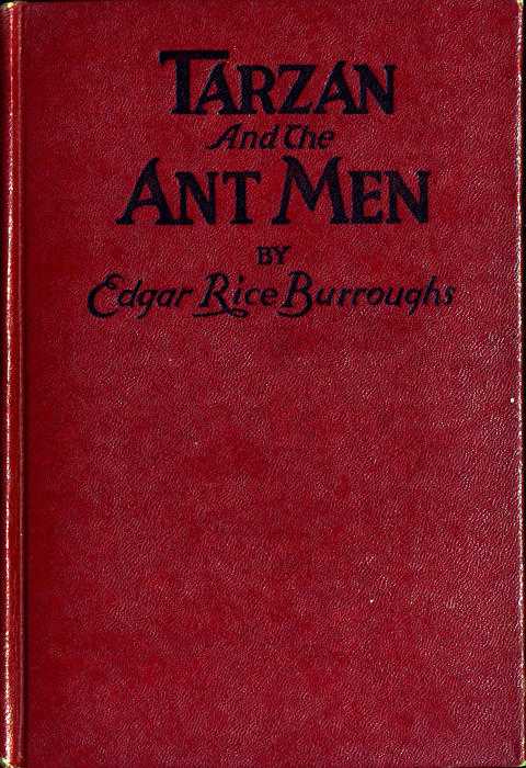 Tarzan and the Ant Men cover