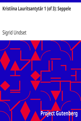 Kristiina Lauritsantytär 1 (of 3): Seppele cover