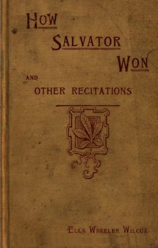 How Salvator Won, and Other Recitations cover