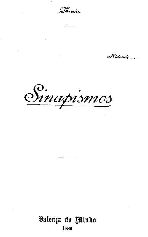 Sinapismos cover