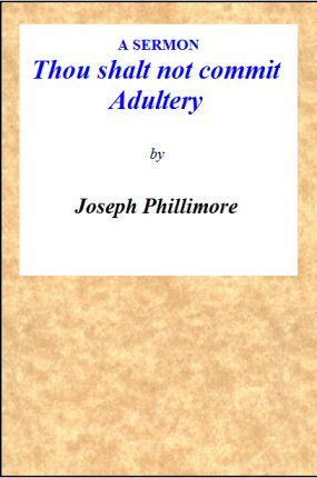 A Sermon: Thou shalt not commit Adultery cover