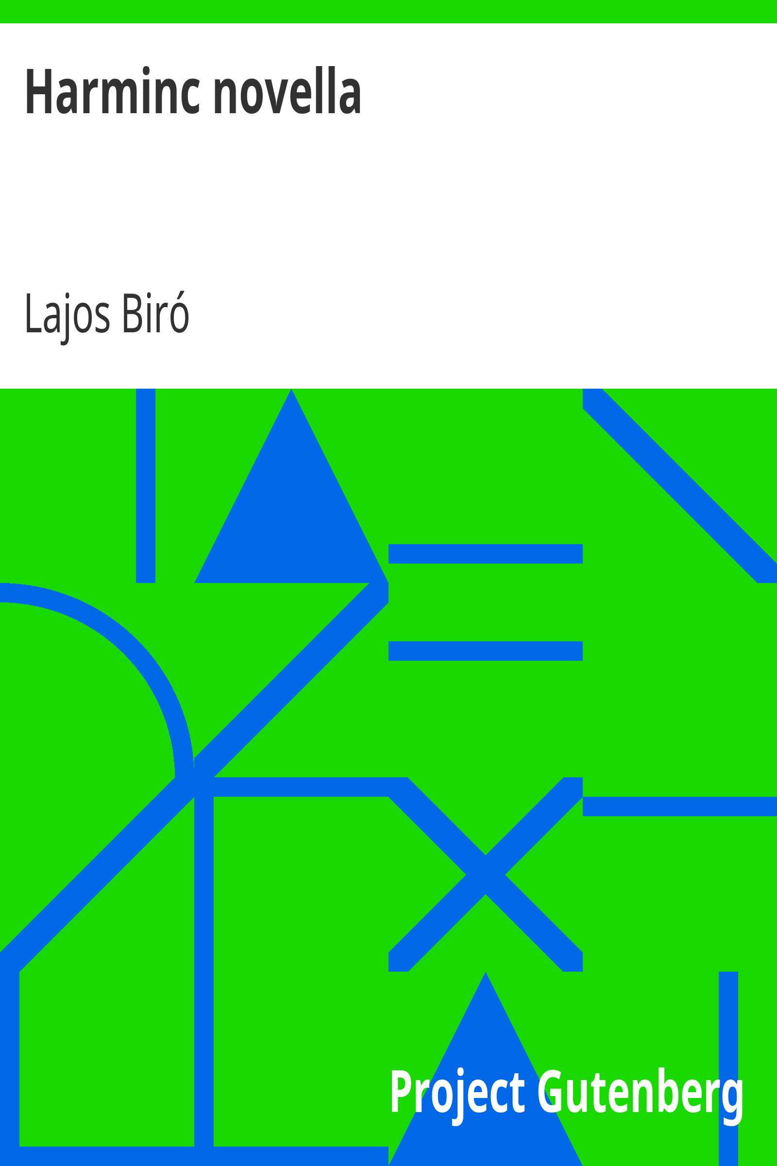 Harminc novella cover