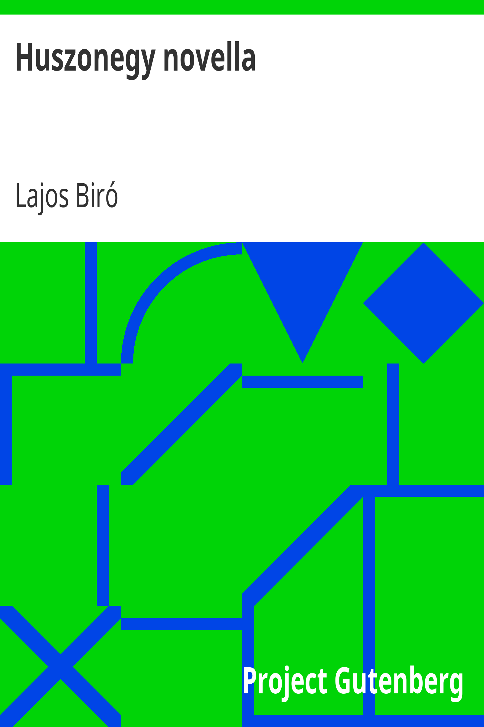 Huszonegy novella cover