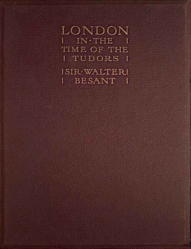 London in the Time of the Tudors cover
