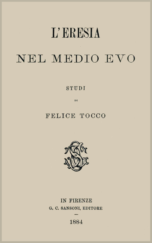 L'eresia nel Medio Evo cover