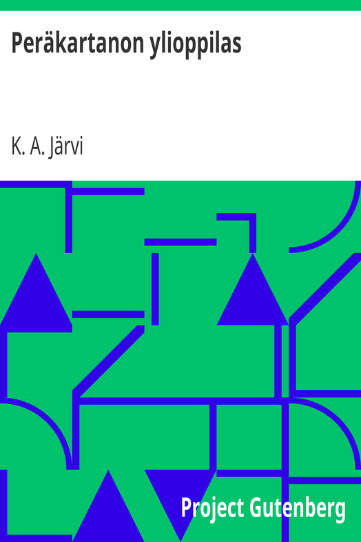 Peräkartanon ylioppilas cover