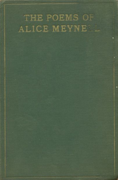 The Poems of Alice Meynell cover