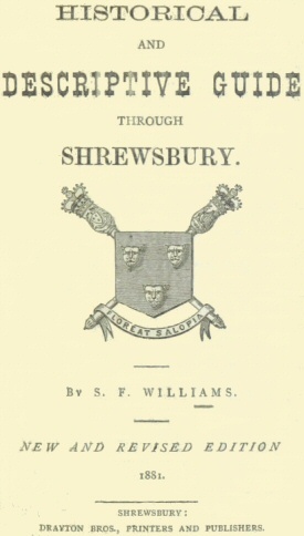 Historical and Descriptive Guide Through Shrewsbury cover