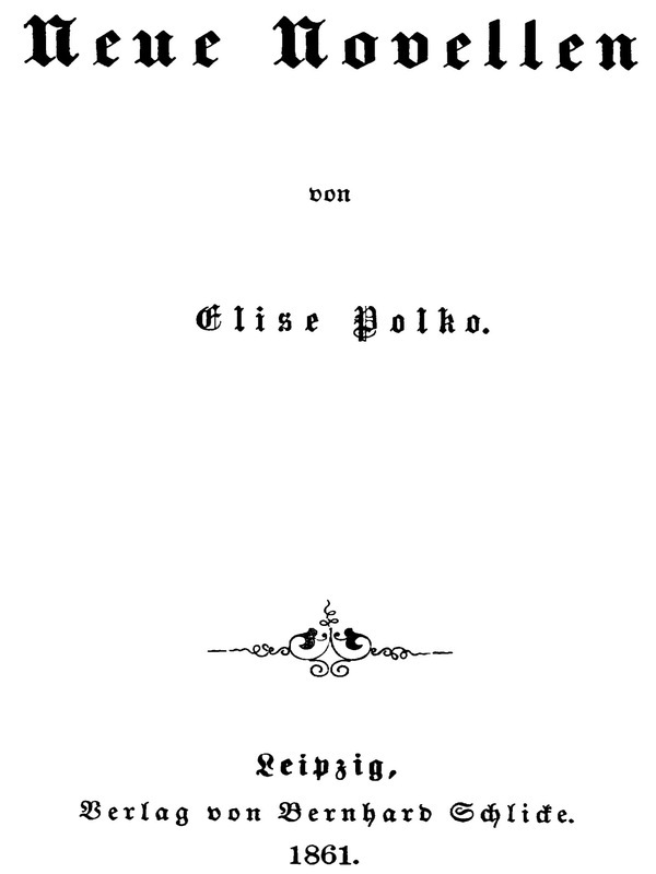 Neue Novellen cover