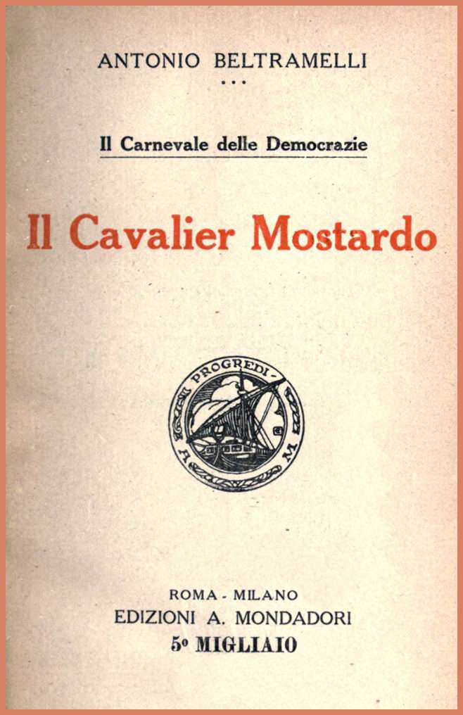 Il Cavalier Mostardo cover