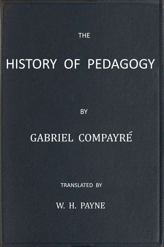 The History of Pedagogy cover