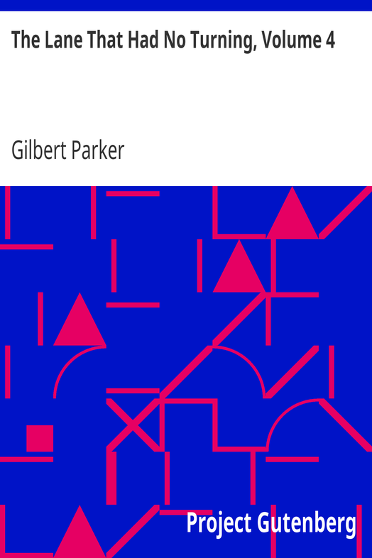 The Lane That Had No Turning, Volume 4 cover