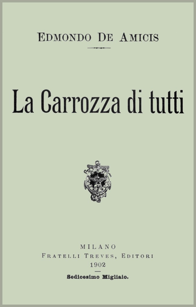 La Carrozza di tutti cover