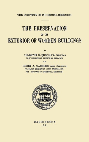 The Preservation of the Exterior of Wooden Buildings cover