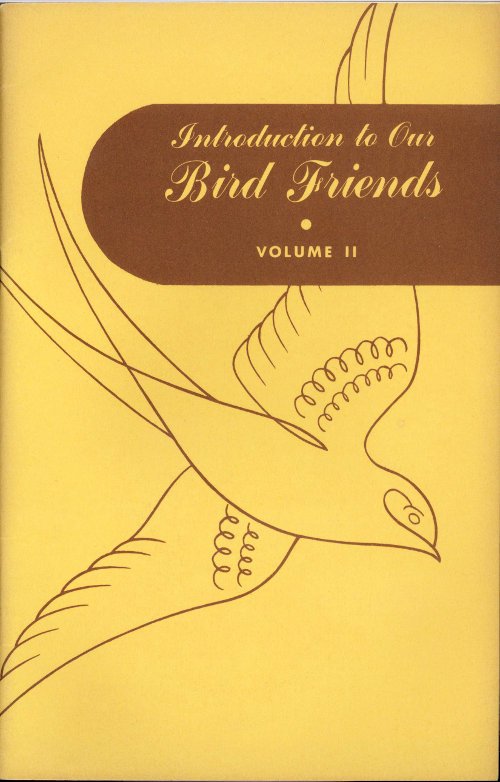 Introduction to our bird friends, volume 2 cover