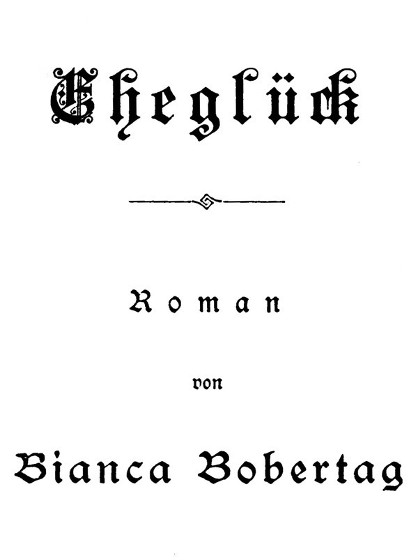 Eheglück: Roman cover