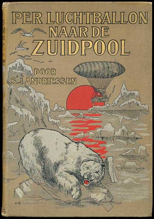 Per luchtballon naar de Zuidpool cover