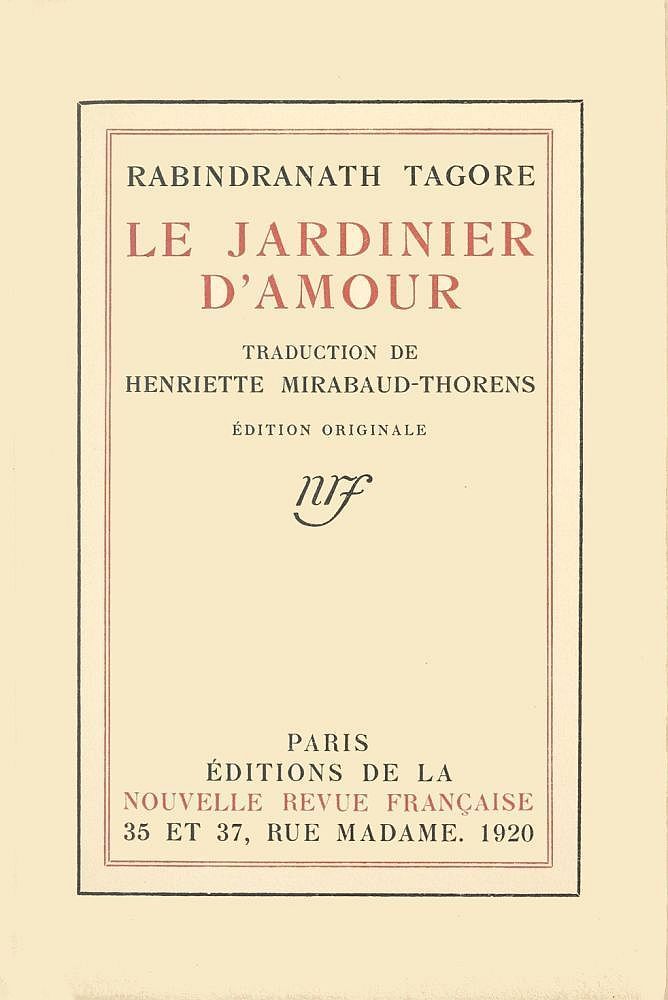 Le jardinier d'amour cover