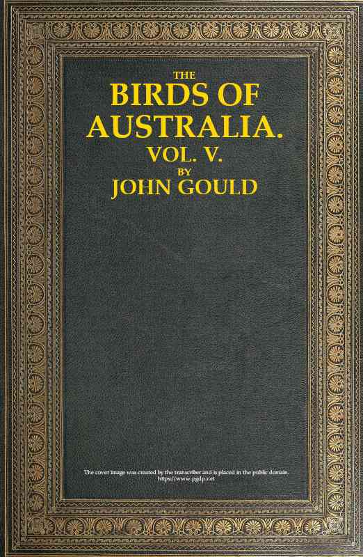The Birds of Australia, Vol. 5 of 7 cover
