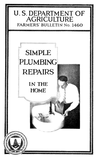 Simple Plumbing Repairs in the Home cover