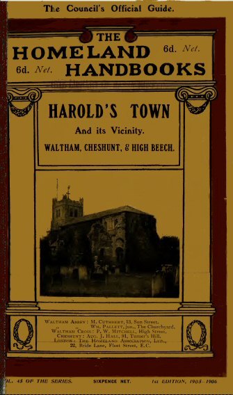 Harold's Town and its vicinity cover