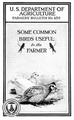 Some Common Birds Useful to the Farmer (1926 edition) cover