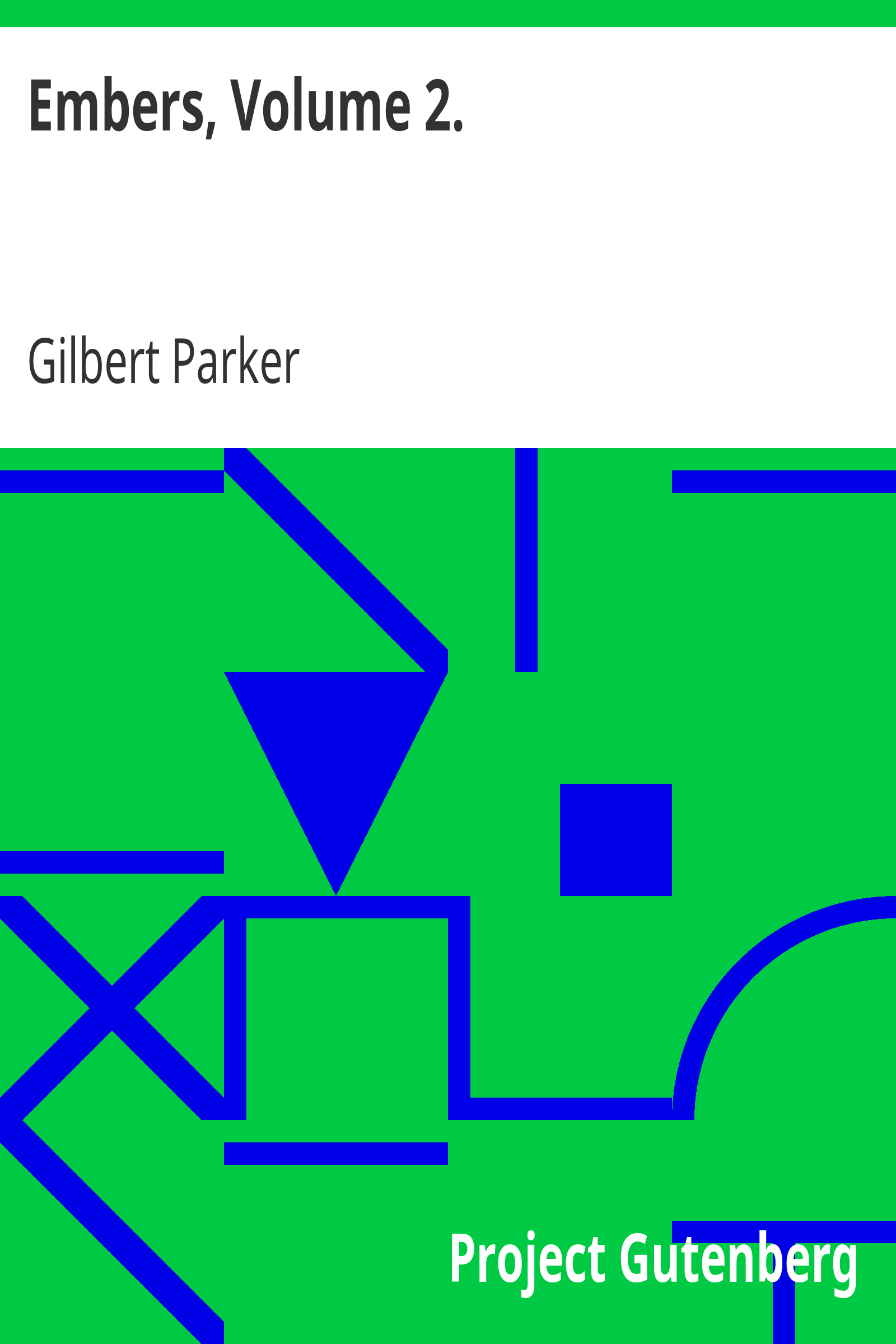 Embers, Volume 2. cover
