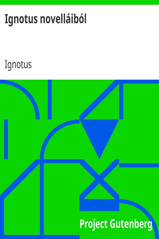 Ignotus novelláiból cover