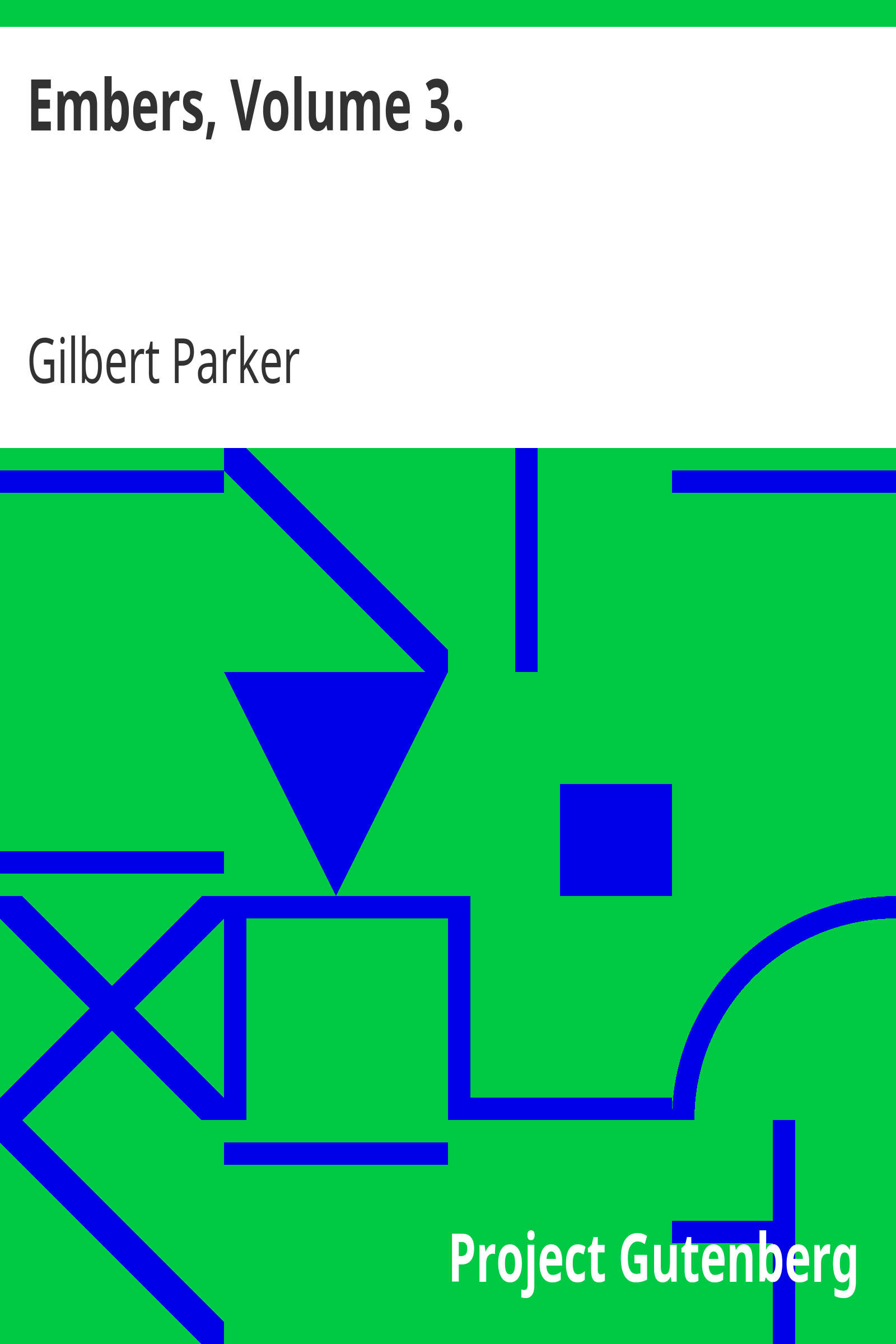 Embers, Volume 3. cover