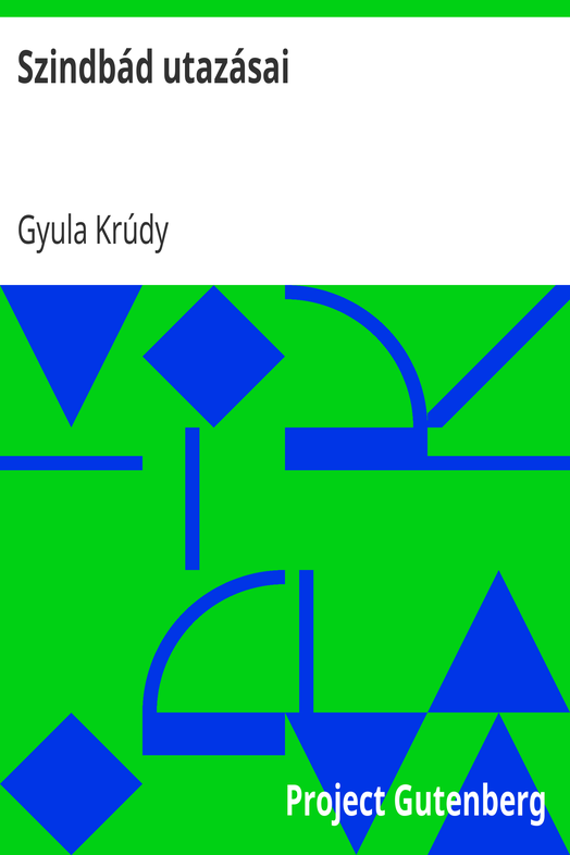 Szindbád utazásai cover